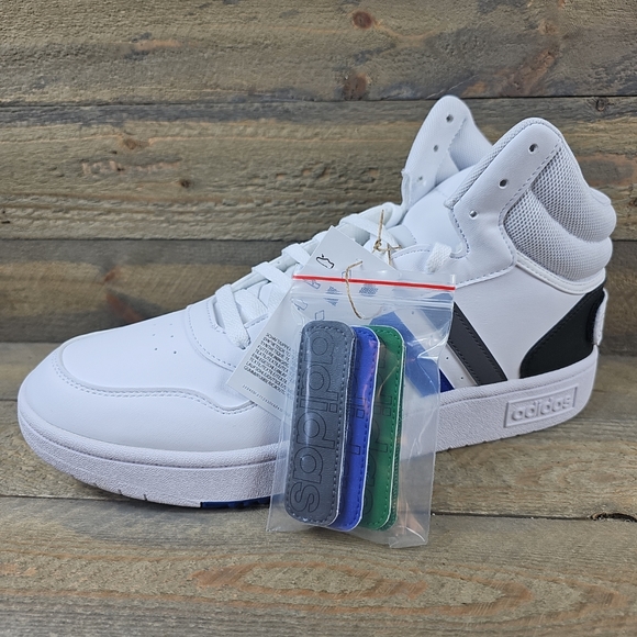 adidas Hoops 3.0 Mid Classic Men's Basketball Shoes - Picture 2 of 10